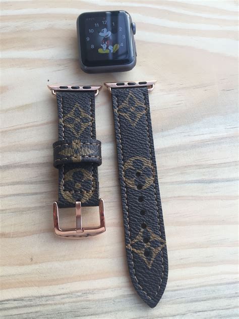 louis vuitton watch strap denim|louis vuitton wristlet strap.